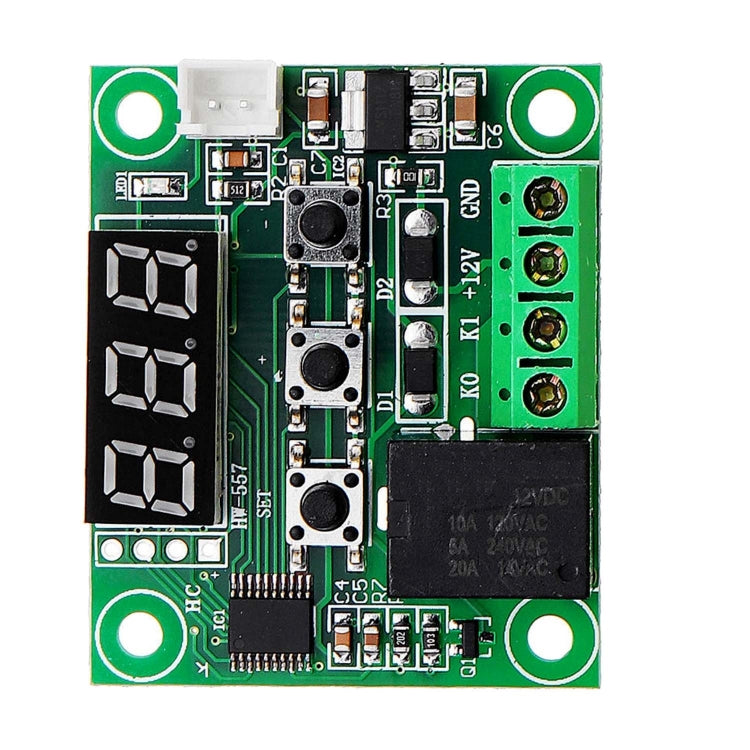 LDTR-WG0249 W1209 DC 12V -50 to +110 Temperature Sensor Control Switch Thermostat Thermometer (Green)