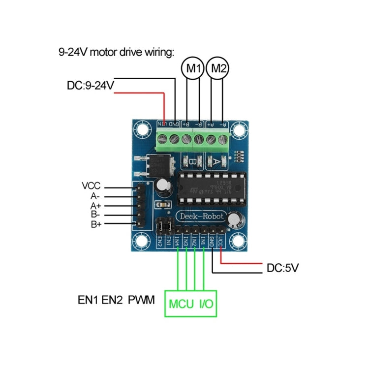 LDTR-WG0258 MINI L293D Arduino Motor Drive Expansion Board Mini L293D Motor Drive Module