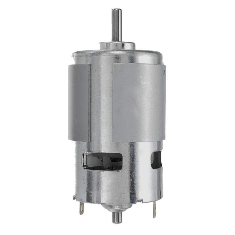 LDTR-WG0260 DC 12/24V 10000RPM High Speed Large Torque 775 Motor (Silver)