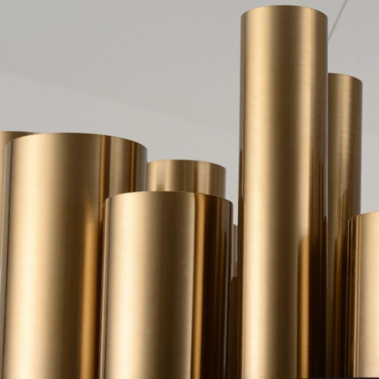 60W Modern Minimalist Personality Rectangle Creative Atmosphere Home Living Room Dining Room Bedroom Crystal Hanging Lamps, Size: 110 x 35 x 45cm