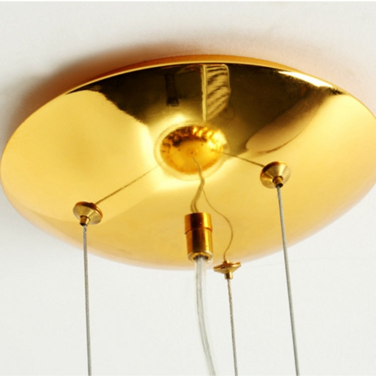 Restaurant Glass Bar Table Living Room Simple Modern Bedside Bedroom Creative Personality Chandelier, 3 Heads, Size: 80x150cm