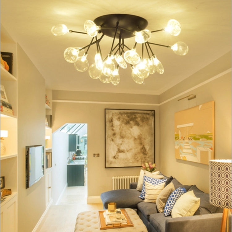 Modern Living Room Creative Personality Children Bedroom Study Dining Room LED Ceiling Lamp, 21 Heads