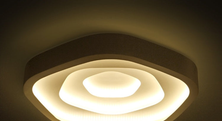 Modern Minimalist Warm Living Room Master Bedroom LED Ceiling Lamp, Stepless Dimming + Remote Control, Diameter: 780mm