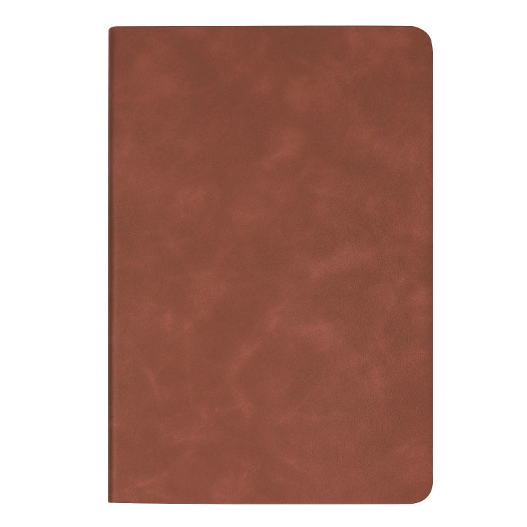 Solid Color Cowhide Texture Horizontal Flip PU Leather Case for Huawei MediaPad M5 Lite 10.1 inch, with Holder & Sleep / Wake-up Function