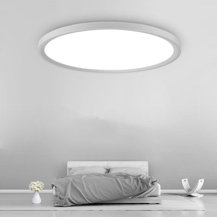 24W Modern Minimalist Creative Round LED Ceiling Light, Stepless Dimming + Remote Control, Diameter: 40cm