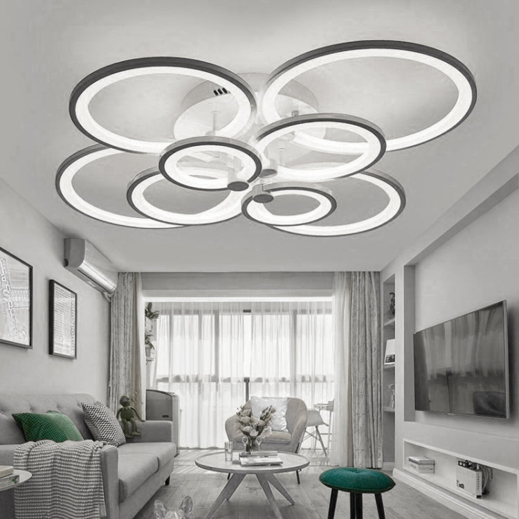 103W Creative Round Modern Art LED Ceiling Lamp, 10 Heads