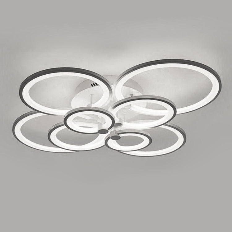 103W Creative Round Modern Art LED Ceiling Lamp, 10 Heads