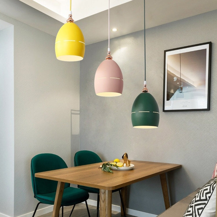 YWXLight Simple Modern Restaurant Chandelier Creative Personality Tea Shop Coffee Shop Macaron Bedroom Bedside Personality Lighting