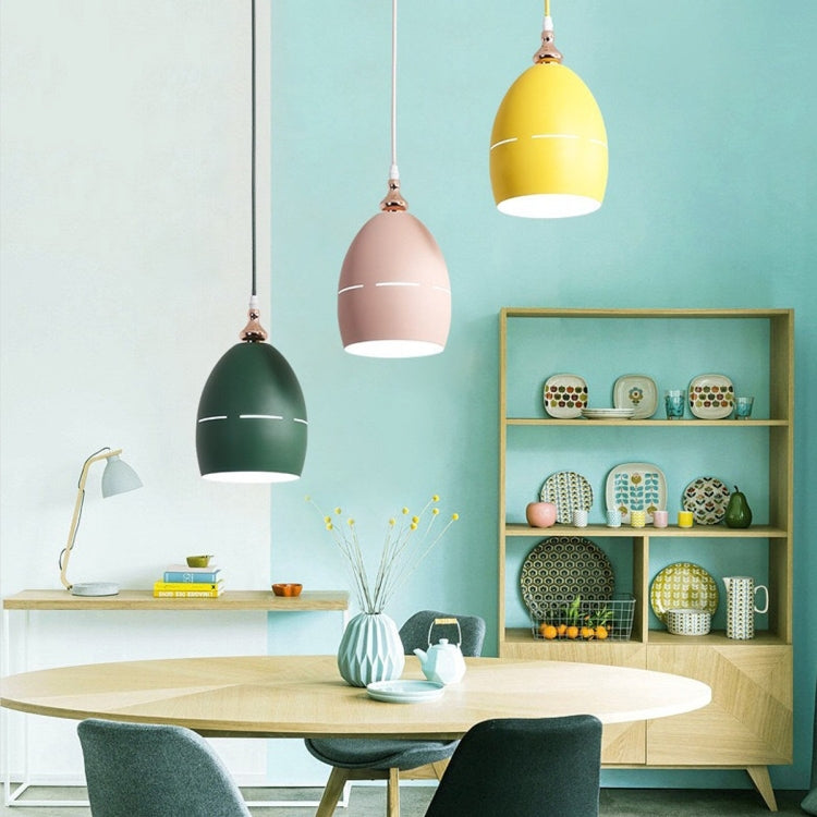YWXLight Simple Modern Restaurant Chandelier Creative Personality Tea Shop Coffee Shop Macaron Bedroom Bedside Personality Lighting