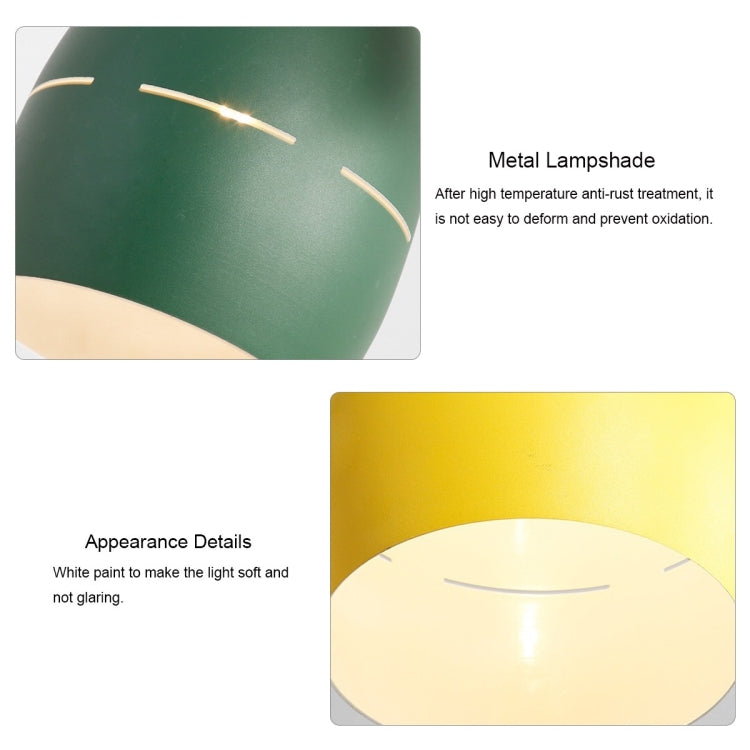 YWXLight Simple Modern Restaurant Chandelier Creative Personality Tea Shop Coffee Shop Macaron Bedroom Bedside Personality Lighting