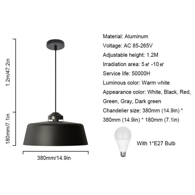 YWXLight LED Pendant Light Aluminum Macaron Chandelier Modern Minimalist Art Chandelier Lighting For Living Room Kitchen Home Decoration