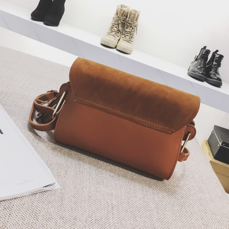 Matte PU Leather Tassel Single Shoulder Bag Ladies Handbag Messenger Bag