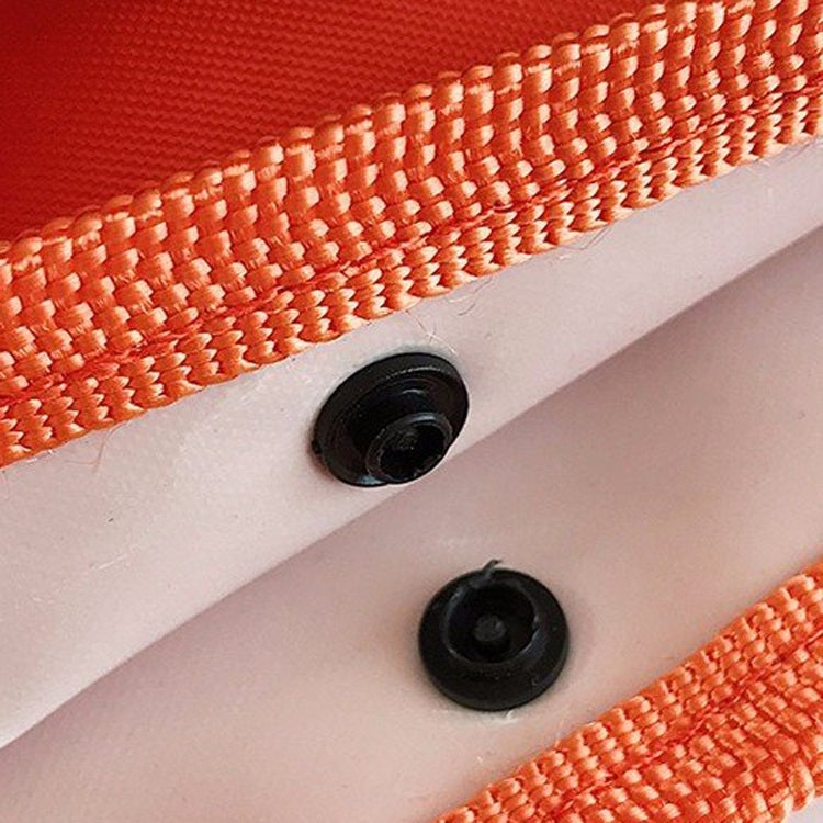 Reflective Strip Fire Fighting Package Single Shoulder Bag Messenger Bag (Orange)