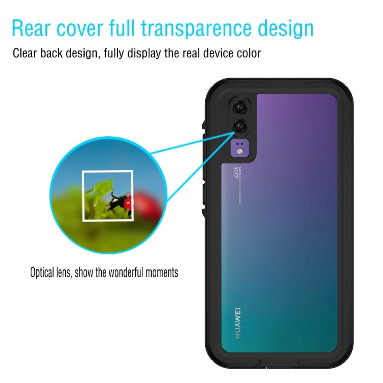 2m Waterproof 2m Shockproof Dustproof PC+TPU Case for Huawei P20