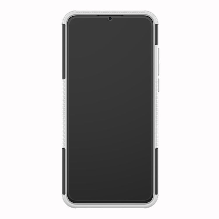 Tire Texture TPU+PC Shockproof Phone Case for Huawei P30 Lite / Nova 4e, with Holder