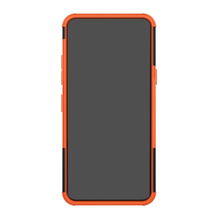 Tire Texture TPU+PC Shockproof Phone Case for LG G8 ThinQ, with Holder