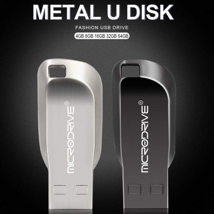 MicroDrive 16GB USB 2.0 Creative Rotate Metal U Disk