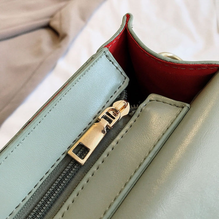 Heart Buckle PU Leather Single Shoulder Bag Ladies Handbag Messenger Bag