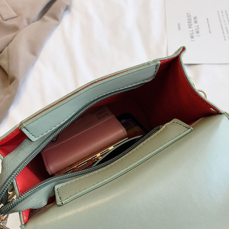 Heart Buckle PU Leather Single Shoulder Bag Ladies Handbag Messenger Bag