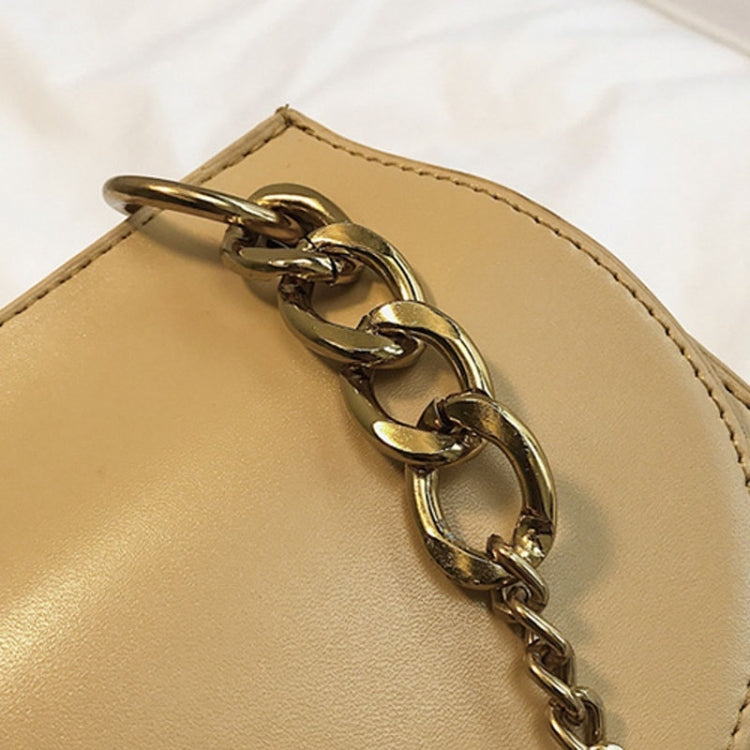 Magnetic Buckle PU Leather Chain Single Shoulder Bag Ladies Handbag Messenger Bag