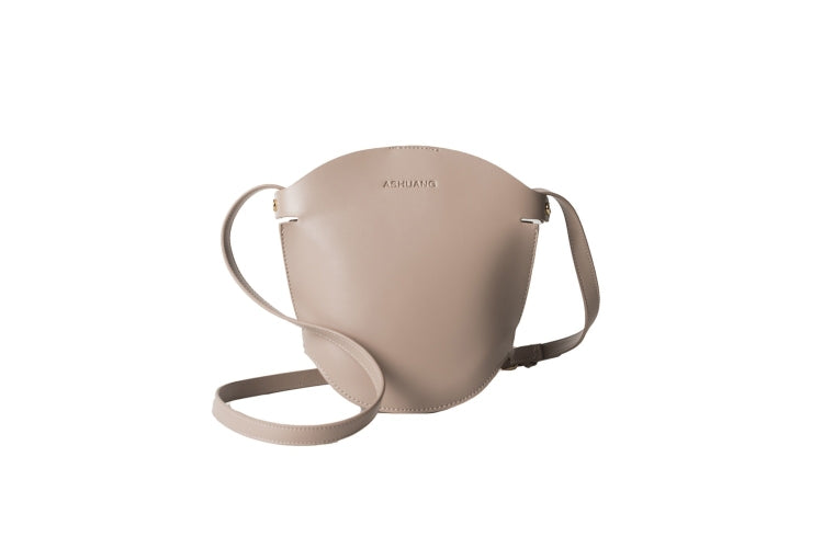 Magnetic Buckle Small Bucket Bag PU Leather Single Shoulder Bag Ladies Handbag Messenger Bag