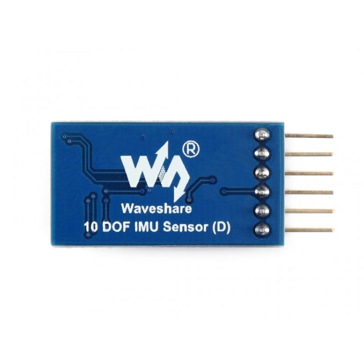 Waveshare 10 DOF IMU Sensor (D), Inertial Measurement Unit, ICM20948 Onboard, Lower Power Consumption High Precision Module