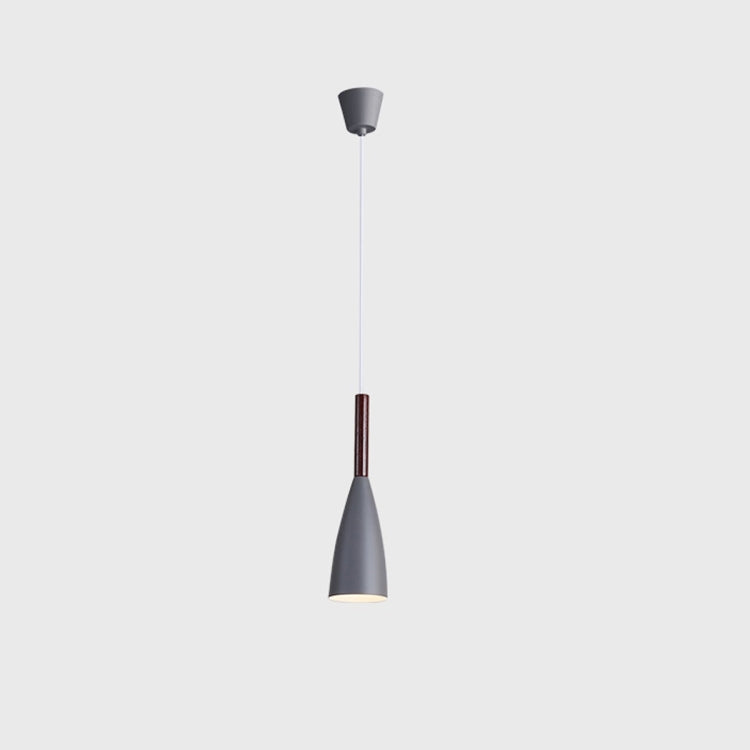 Vantage Natural Wrought Iron Solid Wood Glass Pendant Lamp Ceiling Lamp for Bedroom Living Room Study Dining Room