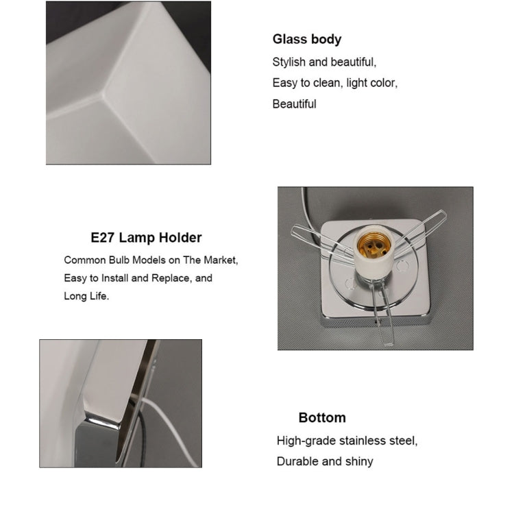 Square Decoratiive Ceiling Lamp Wall Lamp for Bedroom Living Room Study Dining Room Bar Coffee House Aisle Hall