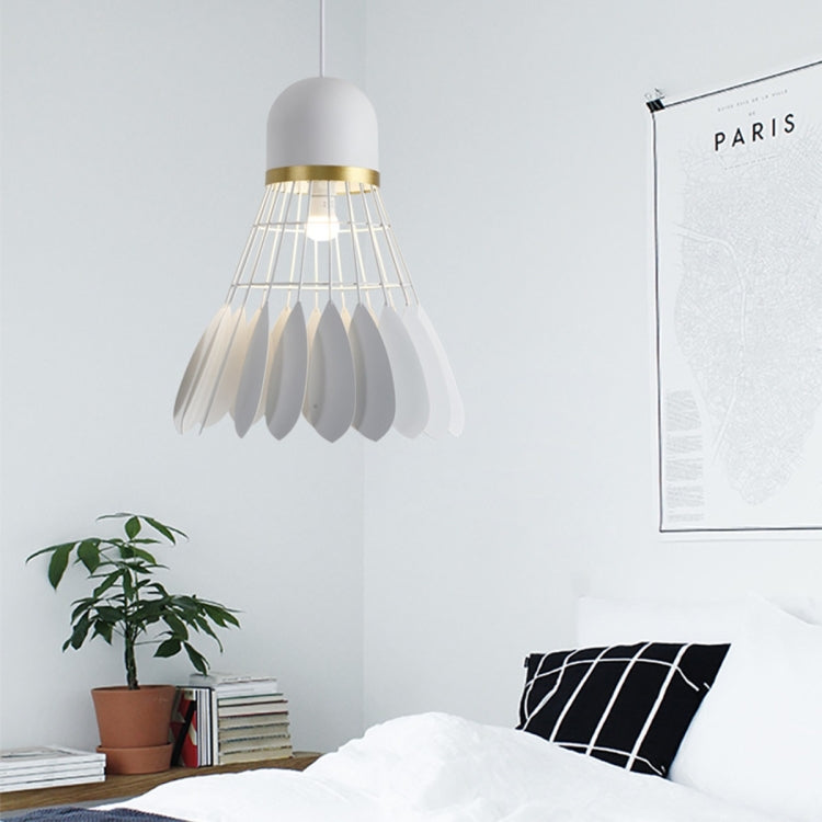Badminton Molding Glass Metal Pendant Lamp Ceiling Lamp For Bedroom Living Room Study Restaurant Bar Coffee House Aisle Hall