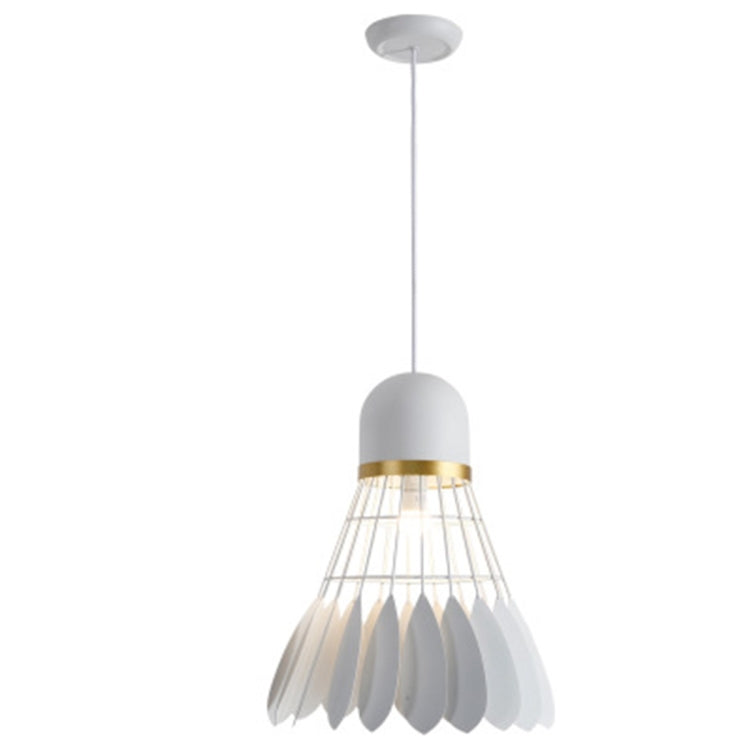 Badminton Molding Glass Metal Pendant Lamp Ceiling Lamp For Bedroom Living Room Study Restaurant Bar Coffee House Aisle Hall