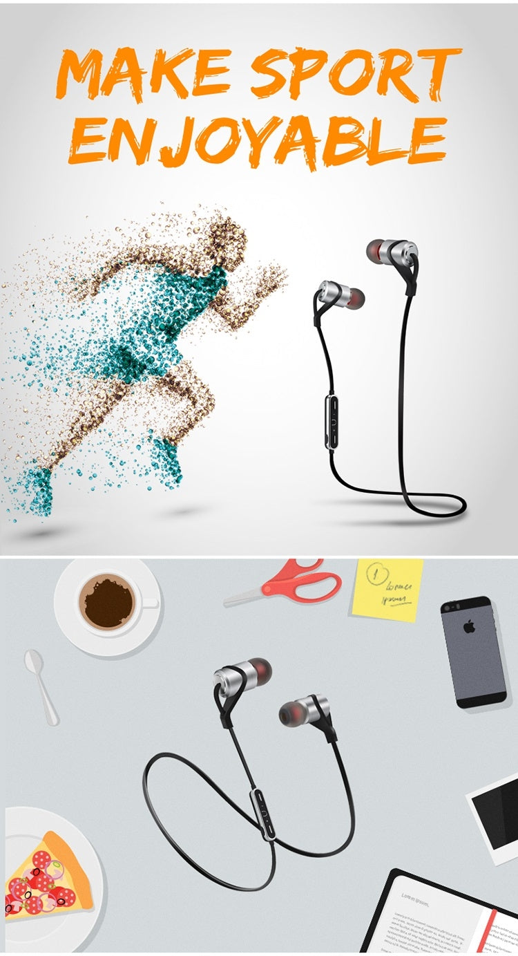 Moloke D9S Sports Bluetooth Waterproof Anti-sweat In-ear Earphone Stereo Sound Headset