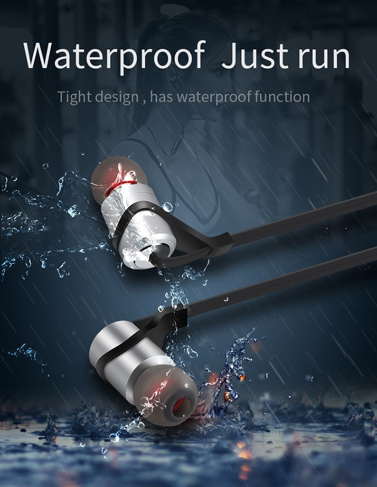 Moloke D9S Sports Bluetooth Waterproof Anti-sweat In-ear Earphone Stereo Sound Headset