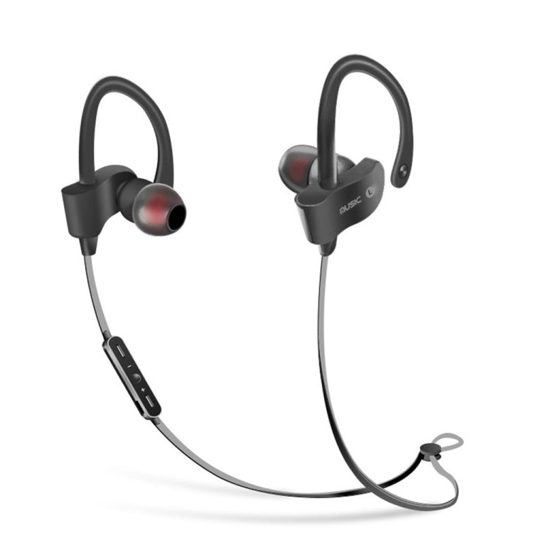 Moloke S2 Hanging Ear Sports Bluetooth Earphones Waterproof Anti-sweat Sound Headset (Black)