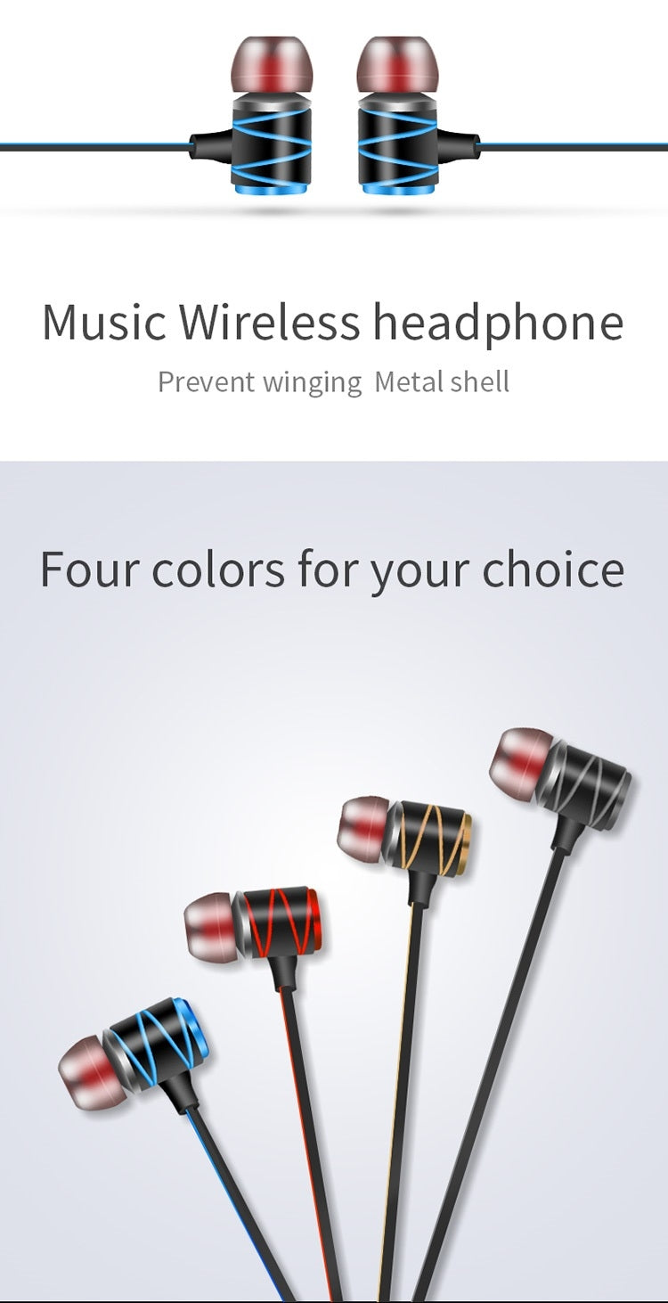 Moloke S3 Hanging Ear Sports Bluetooth Earphone Waterproof Anti-sweat Stereo Sound Headset