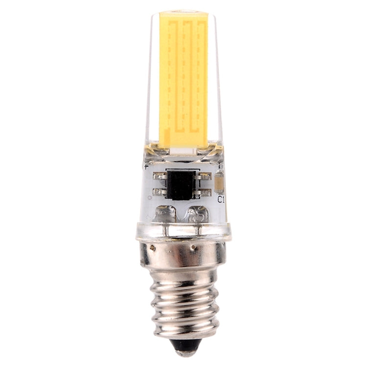10 PCS E12 3W 2508 CCB SMD Cold White LED Silicone Corn Bulb  Dimmable Energy Saving Lamp , AC