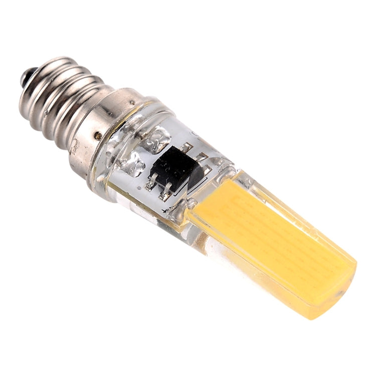 10 PCS E12 3W 2508 CCB SMD Cold White LED Silicone Corn Bulb  Dimmable Energy Saving Lamp , AC