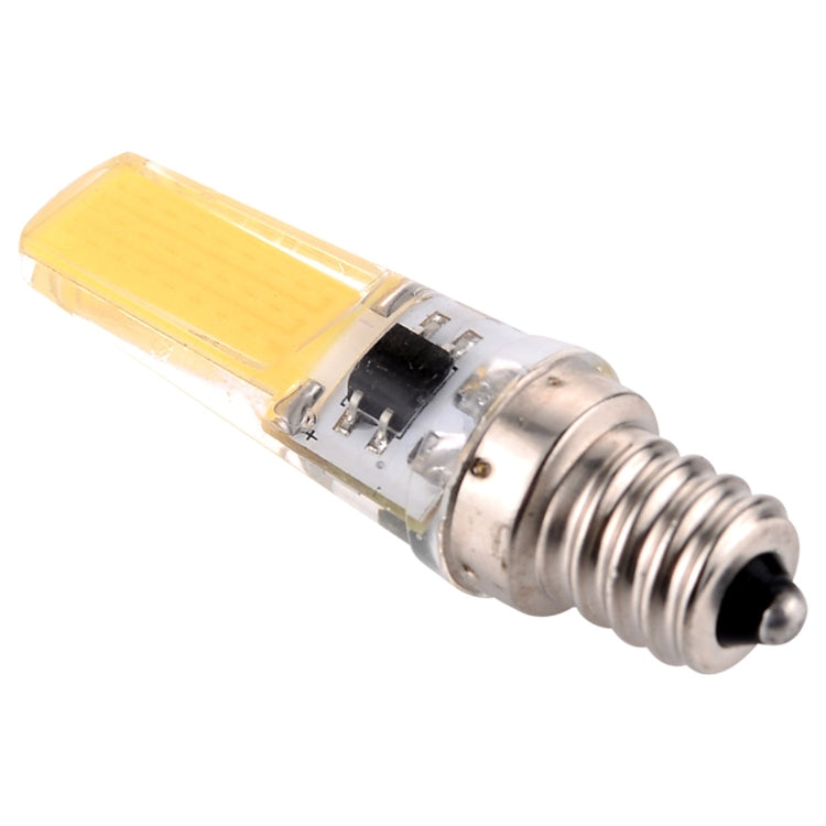 10 PCS E12 3W 2508 CCB SMD Cold White LED Silicone Corn Bulb  Dimmable Energy Saving Lamp , AC