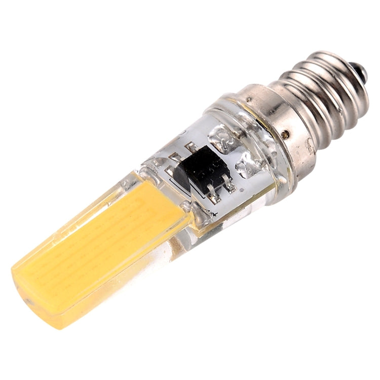 10 PCS E12 3W 2508 CCB SMD Cold White LED Silicone Corn Bulb  Dimmable Energy Saving Lamp , AC