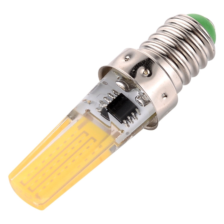10 PCS E14 3W 2508 CCB SMD Cold White LED Energy Saving Lamp Dimmable Silicone Corn Bulb, AC