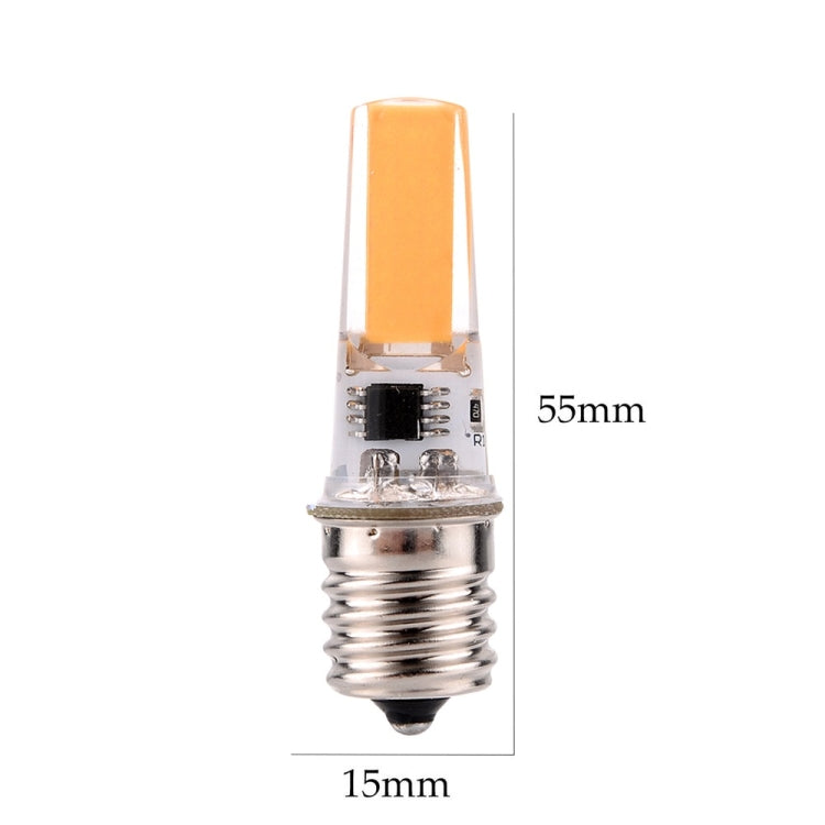 10 PCS E17 3W 2508 CCB SMD Warm White Energy Saving Lamp Dimmable Silicone LED Corn Bulb, AC