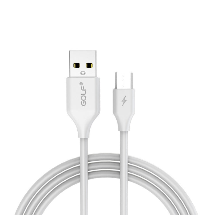 GOLF GC-59m 1m Micro USB to USB 2.1A Galloping Fast Charging USB Data Cable for Galaxy, LG, Huawei, Xiaomi and other Smartphones