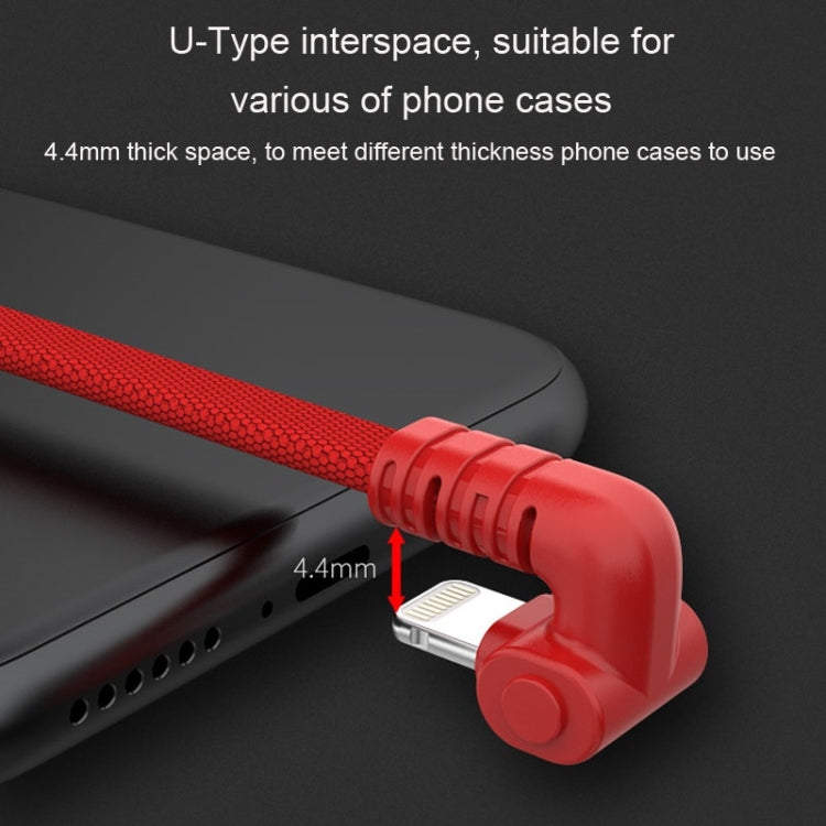 GOLF GC-68T 1m 180 Degree Elbow USB-C / Type-C to USB 3A Fast Charging USB Data Cable for Galaxy S8 & S8+ / LG G6 / Huawei P10 & P10 Plus / Xiaomi Mi 6 & Max 2 and other Smartphones