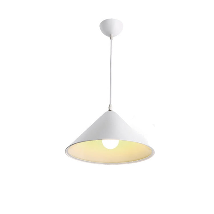 YWXLight Solid Color Horn Shape Pendant Lamp Ceiling Lamp for Restaurant Bar Cafe House Bistro Aisle Hall