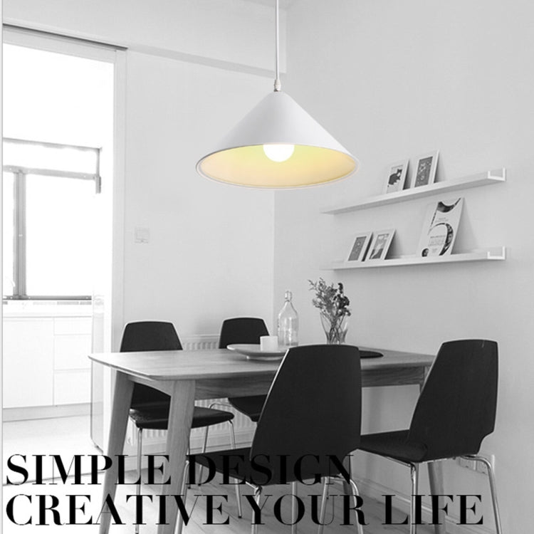 YWXLight Solid Color Horn Shape Pendant Lamp Ceiling Lamp for Restaurant Bar Cafe House Bistro Aisle Hall