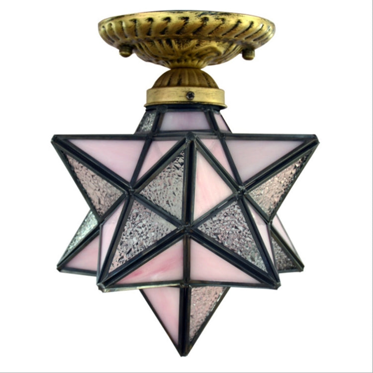 YWXLight Iron Start Shape Ceiling Light Pendant Lamp for Restaurant Bar Cafe House Bistro Aisle Hall
