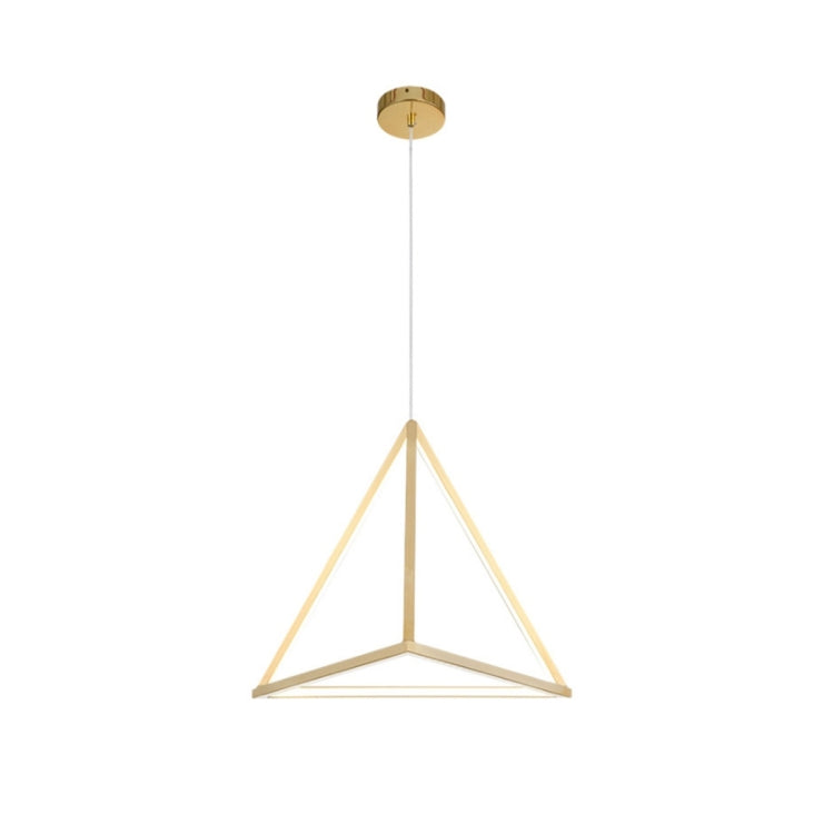 YWXLight Iron Art Milimalist Triangle Shaped LED Droplight Ceiling Light Pendant Lamp for Restaurant Bar Cafe House Bistro Aisle Hall