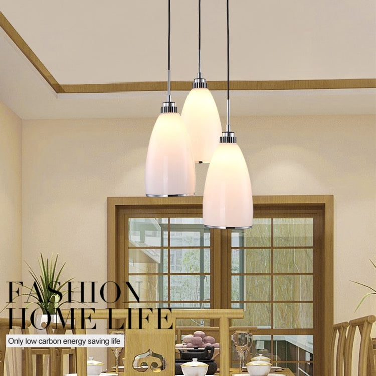 YWXLight Metal Plating Made Glass Ceiling Light Pendant Lamp for Restaurant Bar Cafe House Bistro Aisle Hall