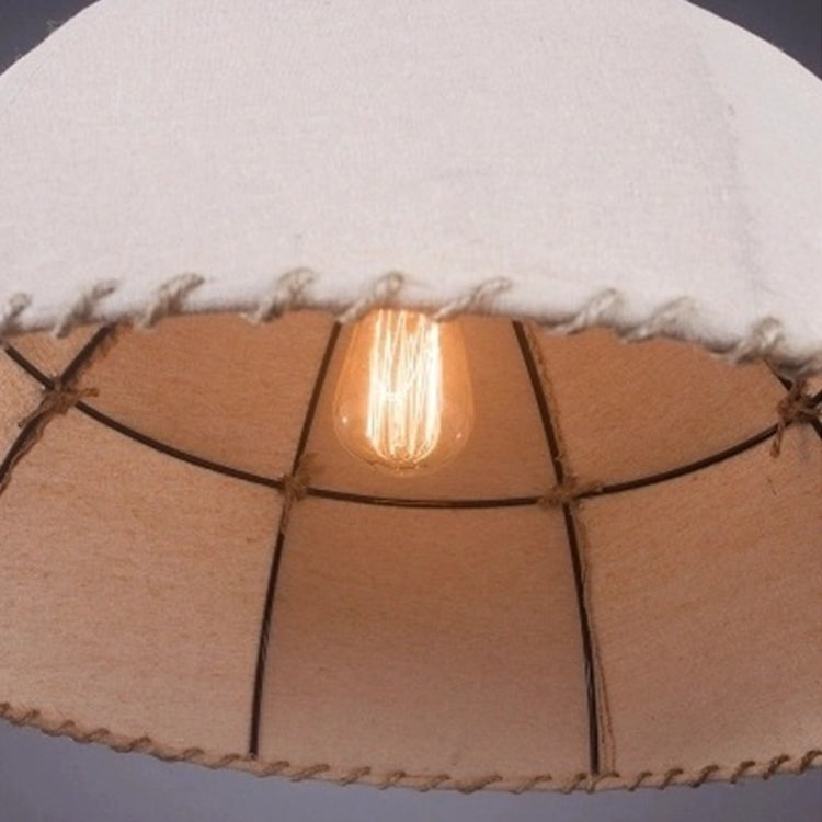 YWXLight Iron Art Fabric Sphere Frame Ceiling Light Pendant Lamp for Restaurant Bar Cafe House Bistro Aisle Hall