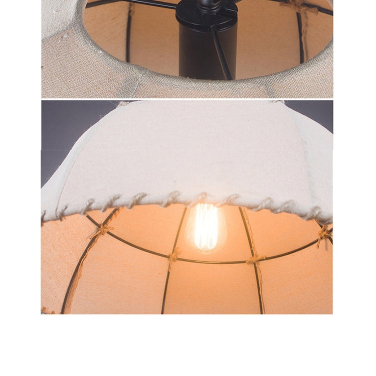 YWXLight Iron Art Fabric Sphere Frame Ceiling Light Pendant Lamp for Restaurant Bar Cafe House Bistro Aisle Hall