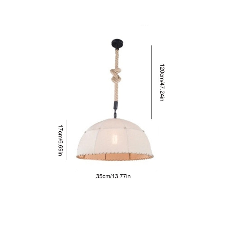 YWXLight Iron Art Fabric Sphere Frame Ceiling Light Pendant Lamp for Restaurant Bar Cafe House Bistro Aisle Hall